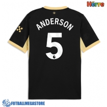 Fotballdrakt Herre Manchester City Elliot Anderson #5 Bortedrakt 2026-27 Kortermet